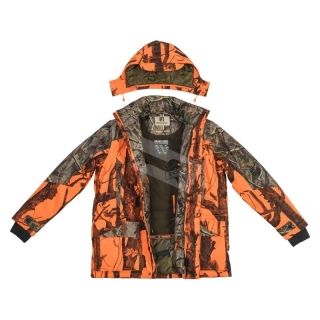 Lovecká bunda PERCUSSION GRAND NORD GHOSTCAMO BLAZE&BLACK